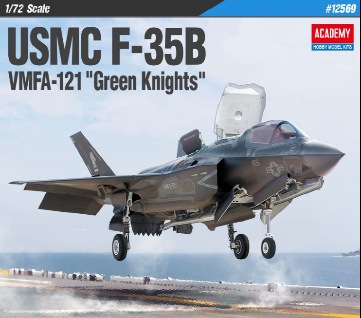 AC12569 1/72 미해병 F-35B "그린나이츠"