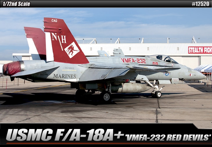 AC12520 1/72 USMC F/A-18A+ \"VMFA-232 Red Devils\"