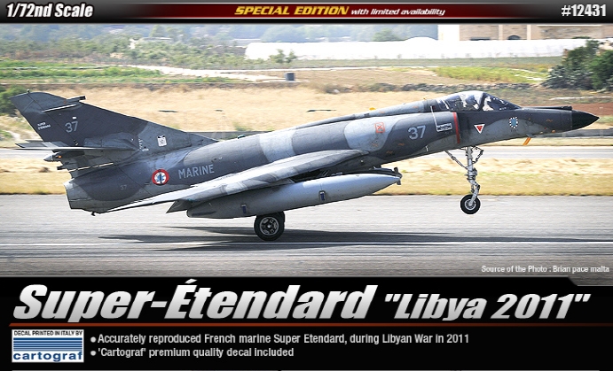 AC12431 1/72 Super-Etendard \"Libya 2011\"