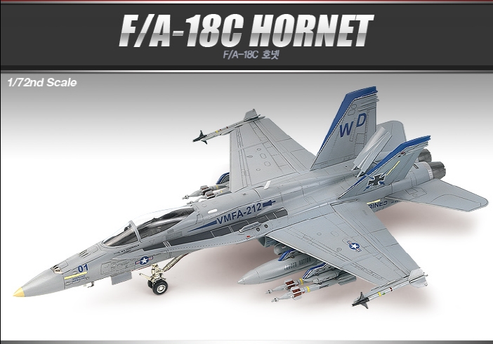 AC12411 1/72 F/A-18C 호넷