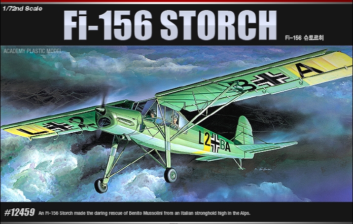 AC12459 1/72 FIESELER FI-156 STORCH