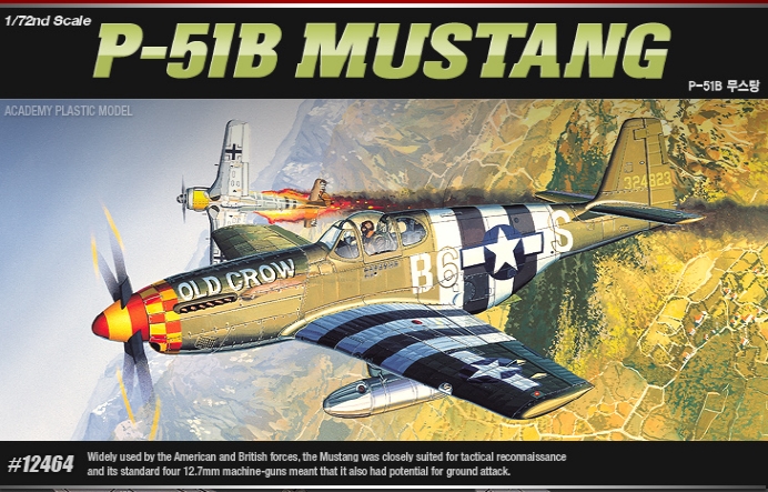 AC12464 1/72 P-51B Mustang