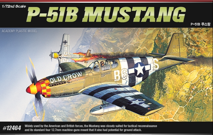 AC12464 1/72 P-51B Mustang