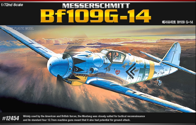 AC12454 1/72 MESSERSCHMITT BF-109 G14