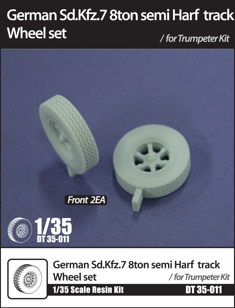 DT35011 German 8ton Harf track Wheel set