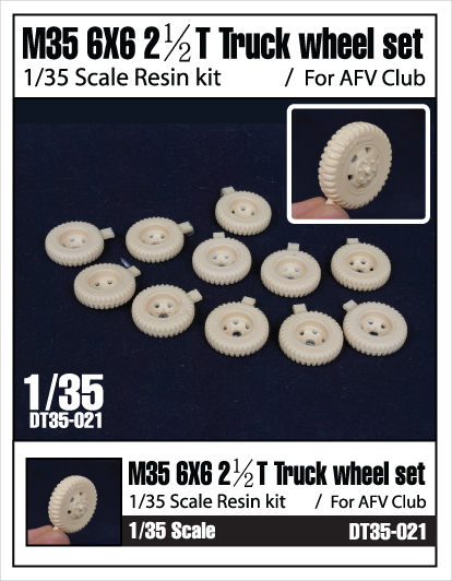 DT35021 M35 6X6 2 1/2 Ton Wheel set