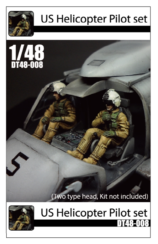 DT48008 1/48 US Helicopter Pilot Crew set