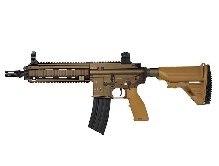 VFC UMAREX HK416 DX (TAN) 전동건[반동유닛 추가가능]