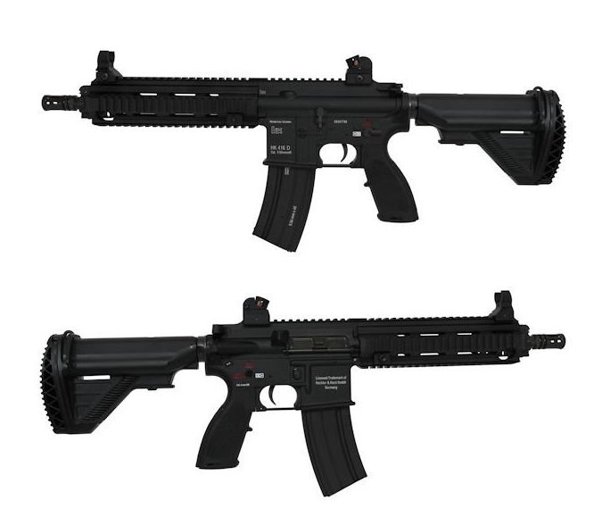 VFC UMAREX HK416D V2 모스펫 전동건 (BK)_GSI 감속기 포함