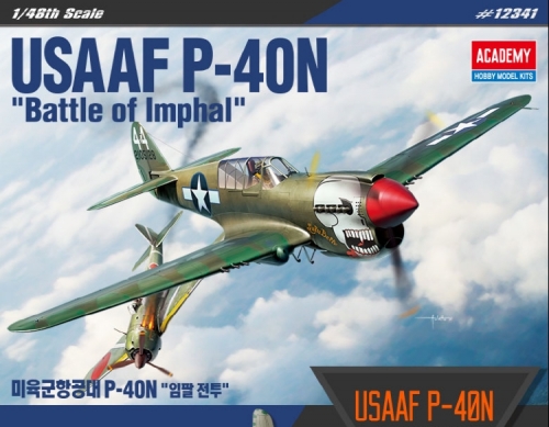 AC12341 1/48 USAAF P-40N \"Battle of Imphal\"
