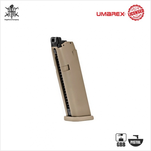 Umarex Glock19X 20rds Gas Magazine (by VFC)