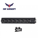 INF M-Lok Full CNC Super Modular MK8 Rail 13‘(Black)