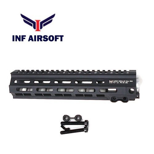 INF M-Lok Full CNC Super Modular MK8 Rail 9"(Black)