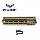 INF M-Lok Full CNC Super Modular MK8 Rail 9"(TAN)