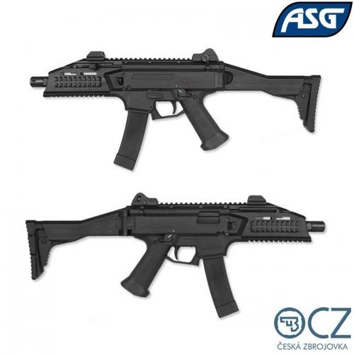 ASG Scorpion EVO-3A1 전동건(전자회로 & 볼트스톱)_Black