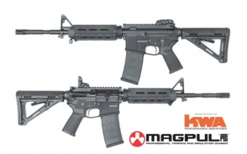 KWA LM4 Magpul PTS 버젼 GBB Black ( System 7 Two w/탄창 2개)