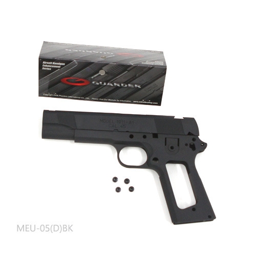 [P0000FPB] 가더 AL Black Slide & Frame (MARUI MEU.45/S.A 민수용 마킹)