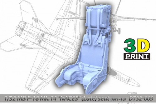 DT32009 1/32 MB F-18 Mk.14 "NACES" (Late ver) seat for F/A-18 Series