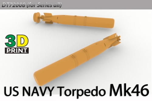 DT72008 1/72 US Navy Mk.46 Topedo set (2EA)