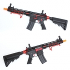 INF M4 Red Skeleton Edition 풀메탈 전동건(전자트리거 탑재)