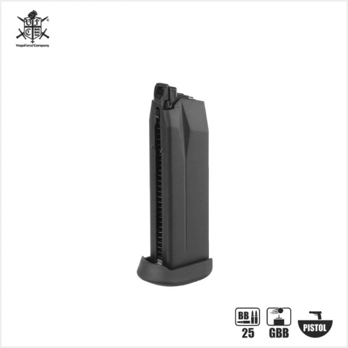 [VFC] FNX-45 Tactical 25발 가스탄창 (Black)