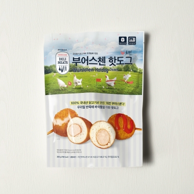 치킨부어스첸 핫도그 300g (6개입)