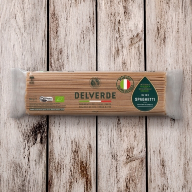 델베르데 유기농 통밀 스파게티 500g