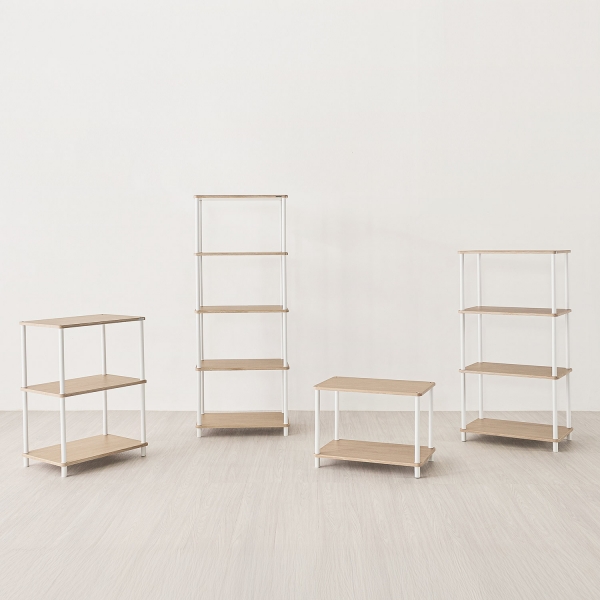 데일리 렌지대 선반 진열장 (4단)