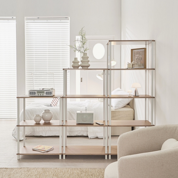 데일리 조립식 선반 진열장 렌지대 (5단)