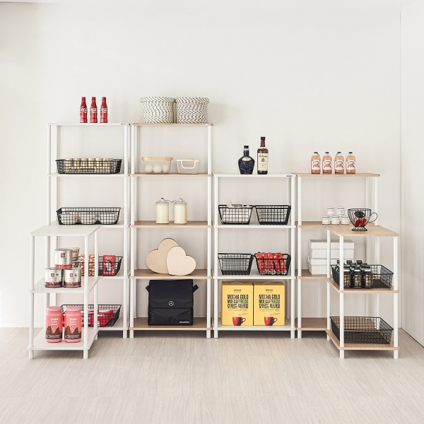 데일리 렌지대 선반 진열장 (2단/3단/4단/5단)