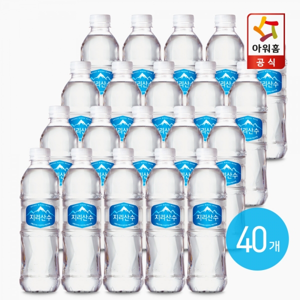 지리산수 블루 500ml x 40