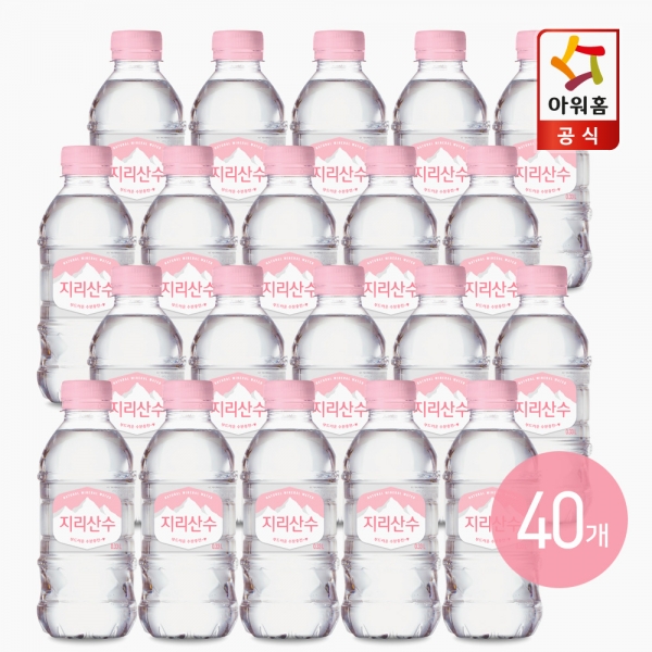 지리산수 핑크 에디션 330ml x 40