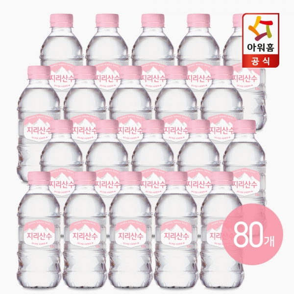 지리산수 핑크 에디션 330ml x 80