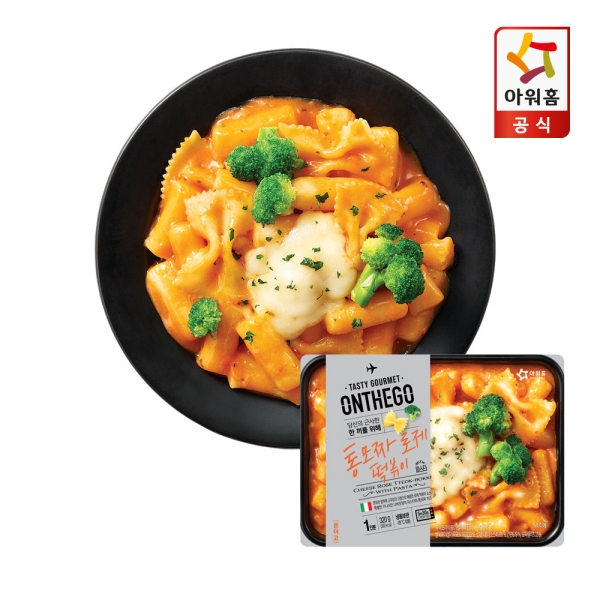 온더고 통모짜 로제 떡볶이 with 파스타 320g