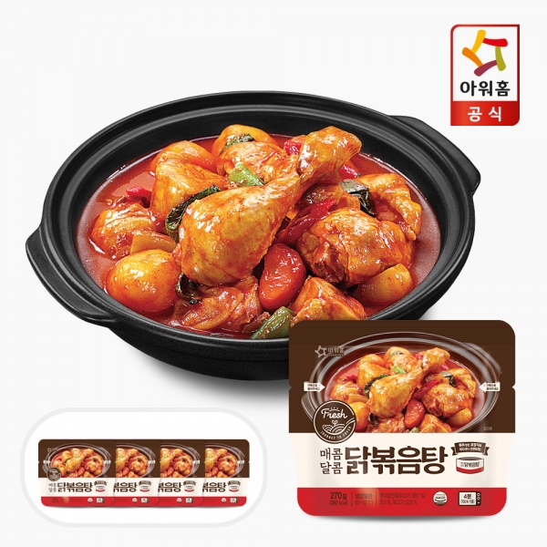 매콤달콤 닭볶음탕 270g x 4팩