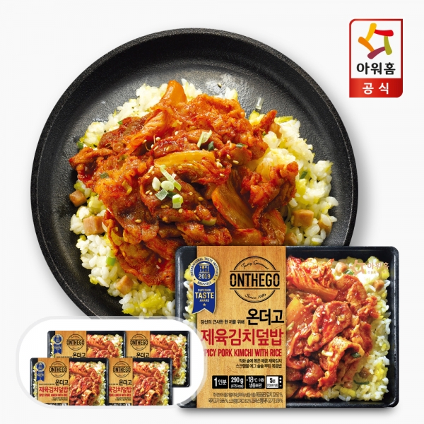 온더고 제육김치 덮밥 290g x 4팩