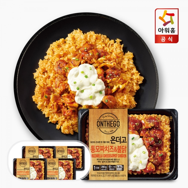 온더고 통모짜 치즈&불닭 290g x 4팩