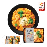 온더고 통모짜 로제 떡볶이 with 파스타 320g x 4팩