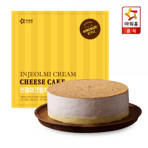 인절미 크림 치즈케익 580g