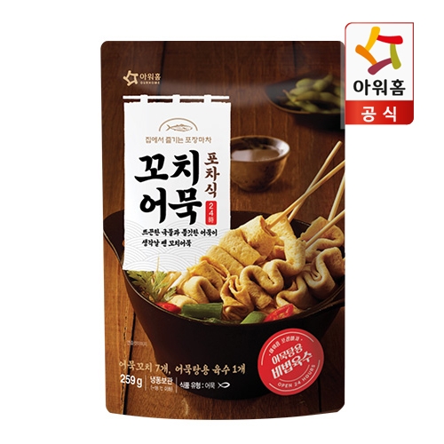 포차식 꼬치어묵 259g (7개입) x 4팩