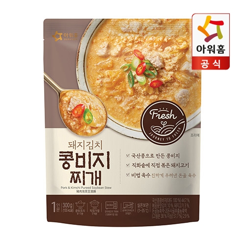 돼지김치 콩비지찌개 300g x 3팩