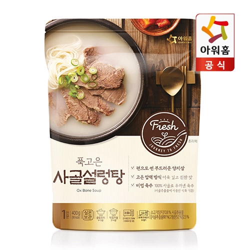 푹고은 사골설렁탕 400g x 5팩