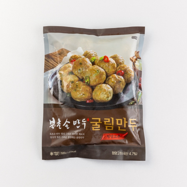 북촌손만두 굴림만두 청양 500g