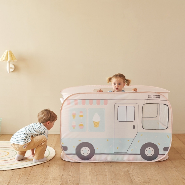 메쉬 버스 팝업텐트 2종 택1 (아이스크림 트럭, 캠핑카)