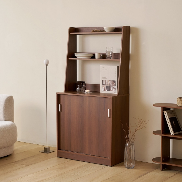 [사은품 증정]발트 주방 수납장 상부장 하부장 시리즈 슬라이딩 카페 4type