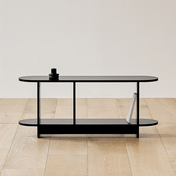 발트 라운드 선반 스탠드 다용도 진열장 2단 800/1000