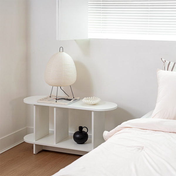 발트 라운드 선반 스탠드 다용도 진열장 2단 800/1000