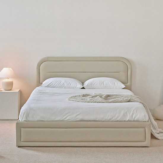 [사은품 증정]프라임 라운드 리프트업 수납 침대 (SS/Q)