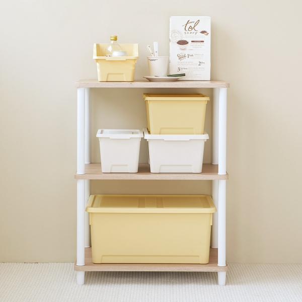 1+1 마일드 수납 박스 세트 리빙박스 다용도 정리함 S/M/L/XL