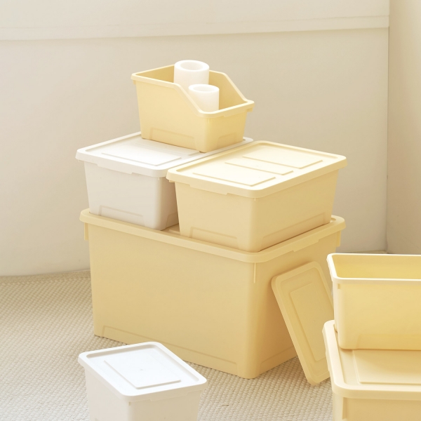 1+1 마일드 수납 박스 세트 리빙박스 다용도 정리함 S/M/L/XL